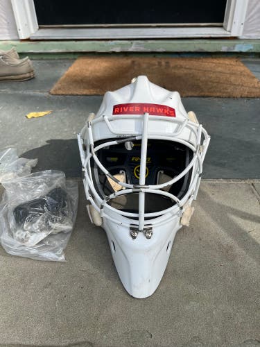 Used Warrior  Ritual F1 Goalie Mask