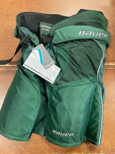NWT Bauer Vapor 30 hockey pants Sr Med Green