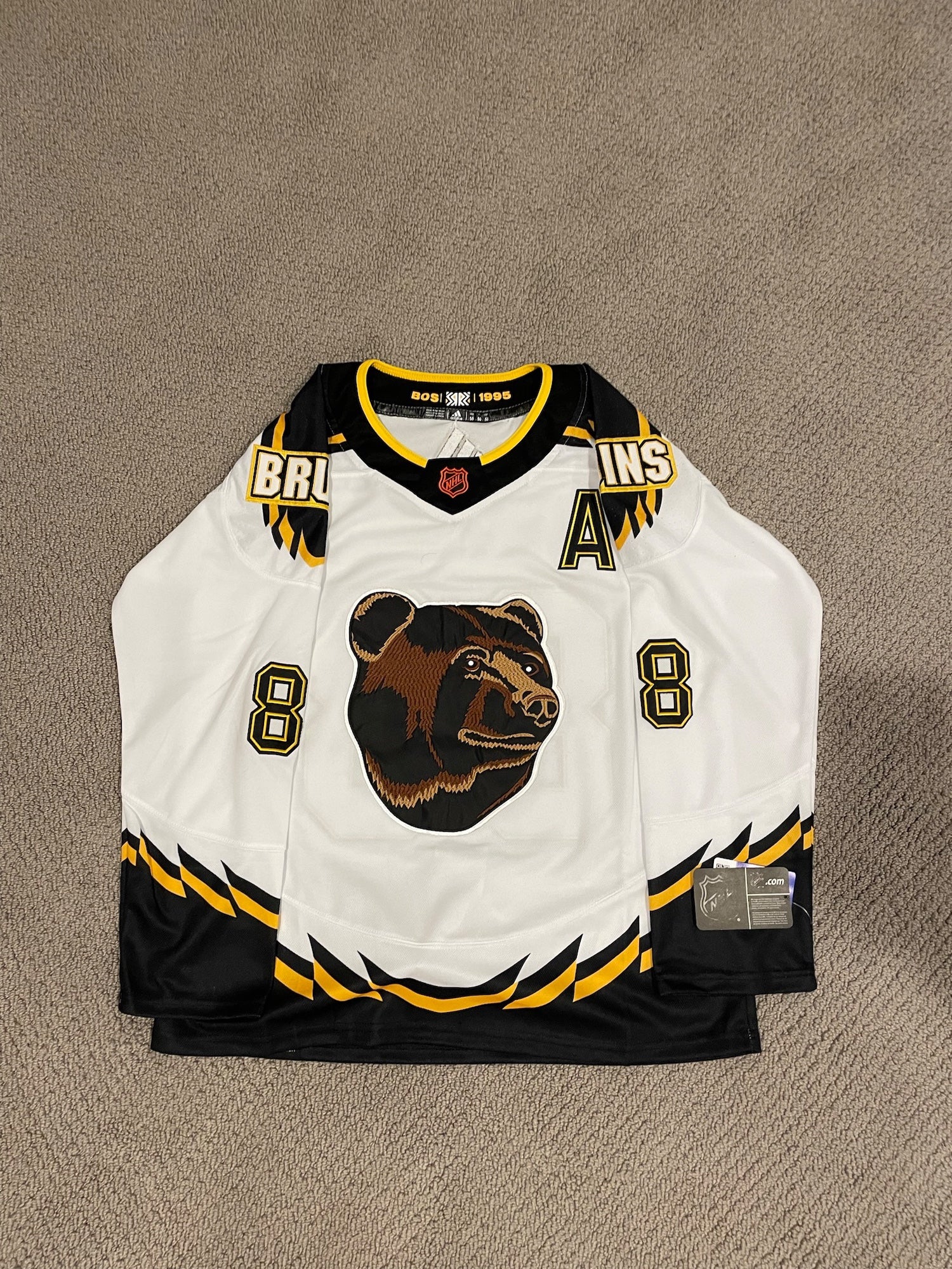 adidas Boston Bruins Men's Authentic Reverse Retro Player Jersey David  Pastrnak - Macy's