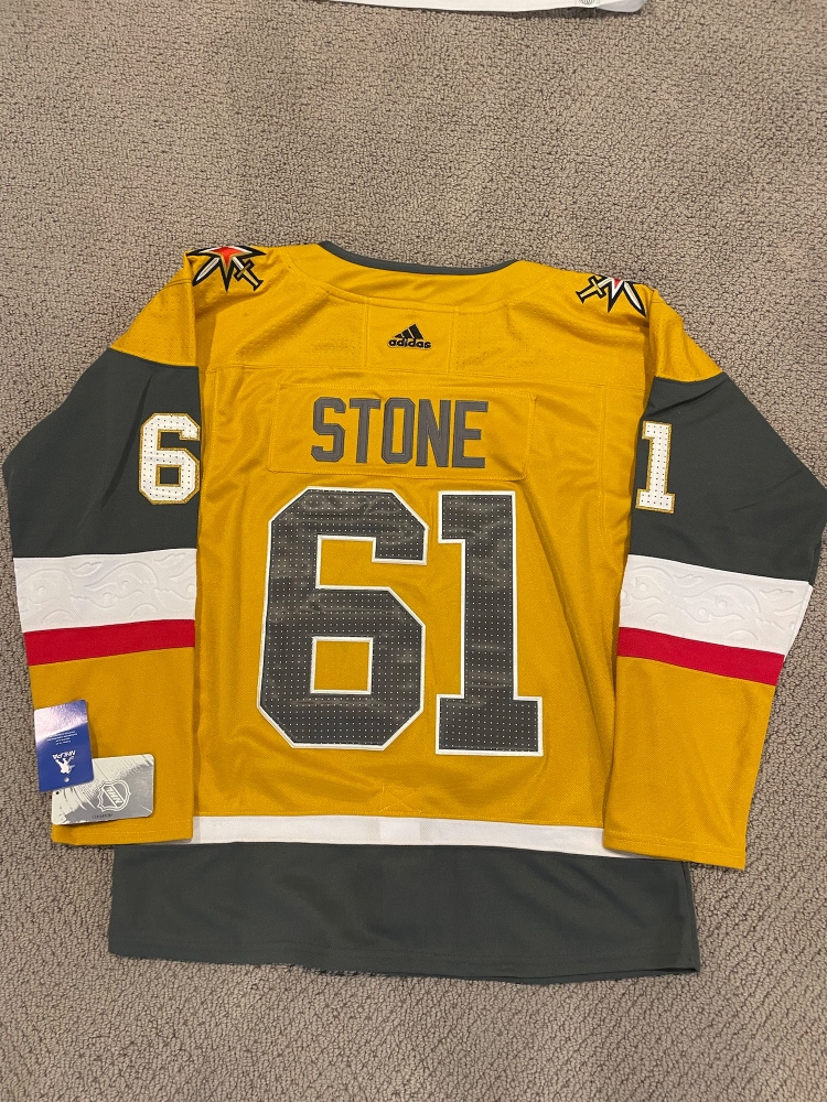 Mark Stone Vegas Golden Knights home jersey with 2023 Stanley Cup Final Patch Size 50/medium