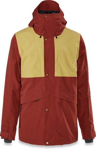 Dakine Men's Wyeast Shell Snowboard Jacket Large Russet / Fennel New