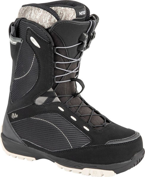 Nitro Monarch TLS Snowboard Boots, US Women's Size 10, Black - Sand New 2024