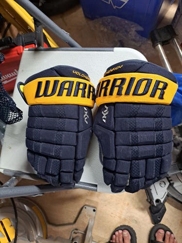 Used Warrior AX1 Pro Gloves 14" Pro Stock