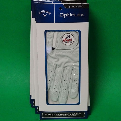 NEW Callaway OptiFlex Women's Regular Small Right Hand Golf Gloves LOT OF 6