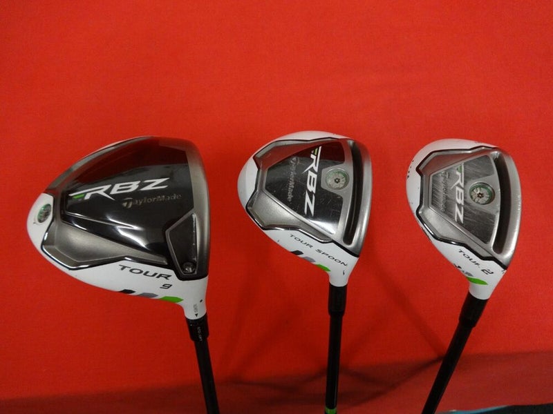 TAYLORMADE RBZ Tour 9° Driver 13° Wood 18.5° Hybrid Set RH Factory