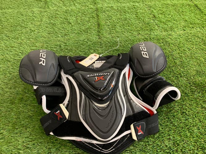 Junior Used Small Bauer Vapor 1X Shoulder Pads