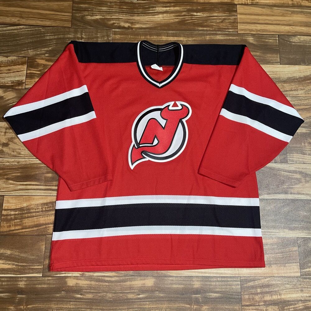 Vintage CCM New Jersey Devils Patrik Elias #26 Official NHL Jersey Adult  LARGE