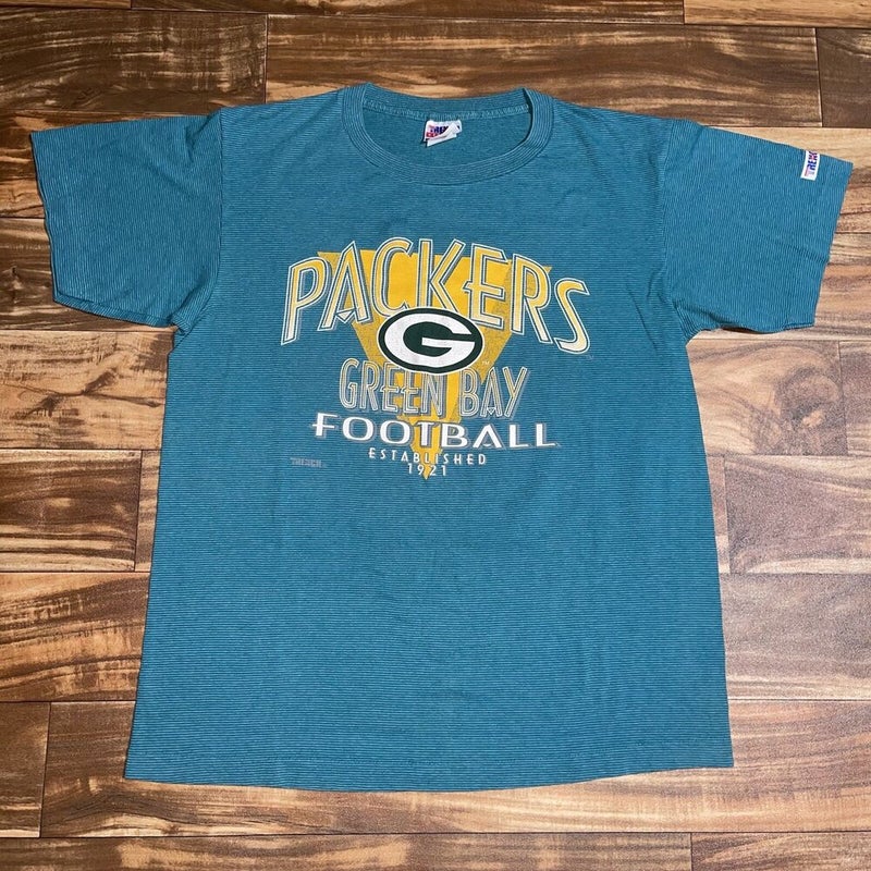 VTG 1993 Green Bay Packers NFL Football 75th Anniversary T-Shirt