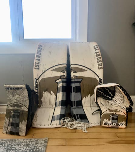 34" Bauer Pro Stock Ultrasonic Goalie Full Set QMJHL