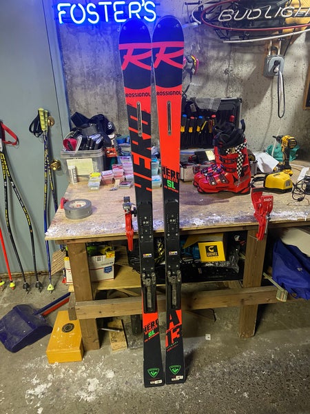 Rossignol Used 165 cm Without Bindings Hero FIS SL Pro Skis