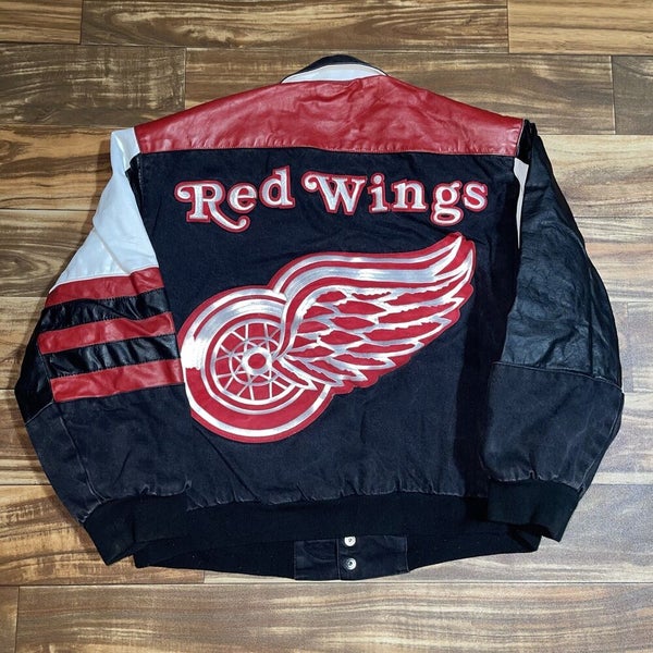 90's Detroit Red Wings Windbreaker Pullover