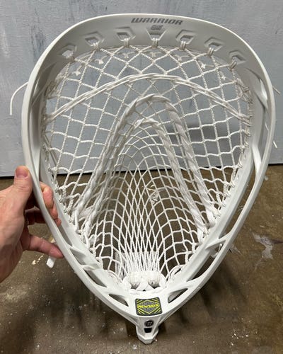 Warrior Nemesis QS Goalie Head - New - Strung