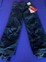 Obermeyer Black Snow Pants Youth Size 16 NWT