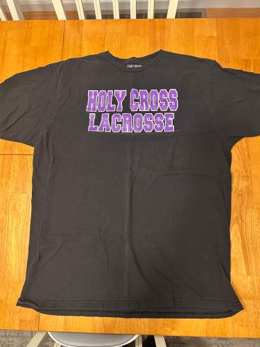 Holy Cross Lacrosse Adidas T Shirt