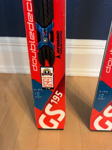 2017 Atomic Redster Doubledeck FIS GS Skis, 195cm | SidelineSwap