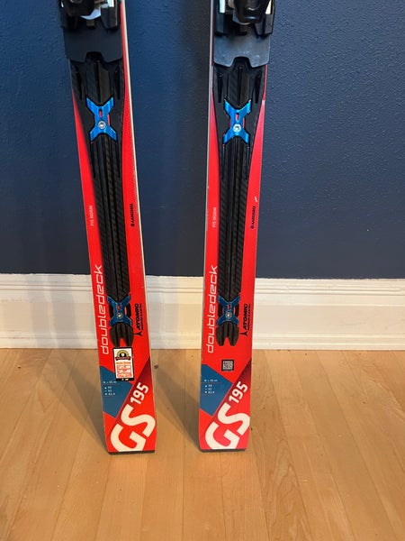 2017 Atomic Redster Doubledeck FIS GS Skis, 195cm | SidelineSwap