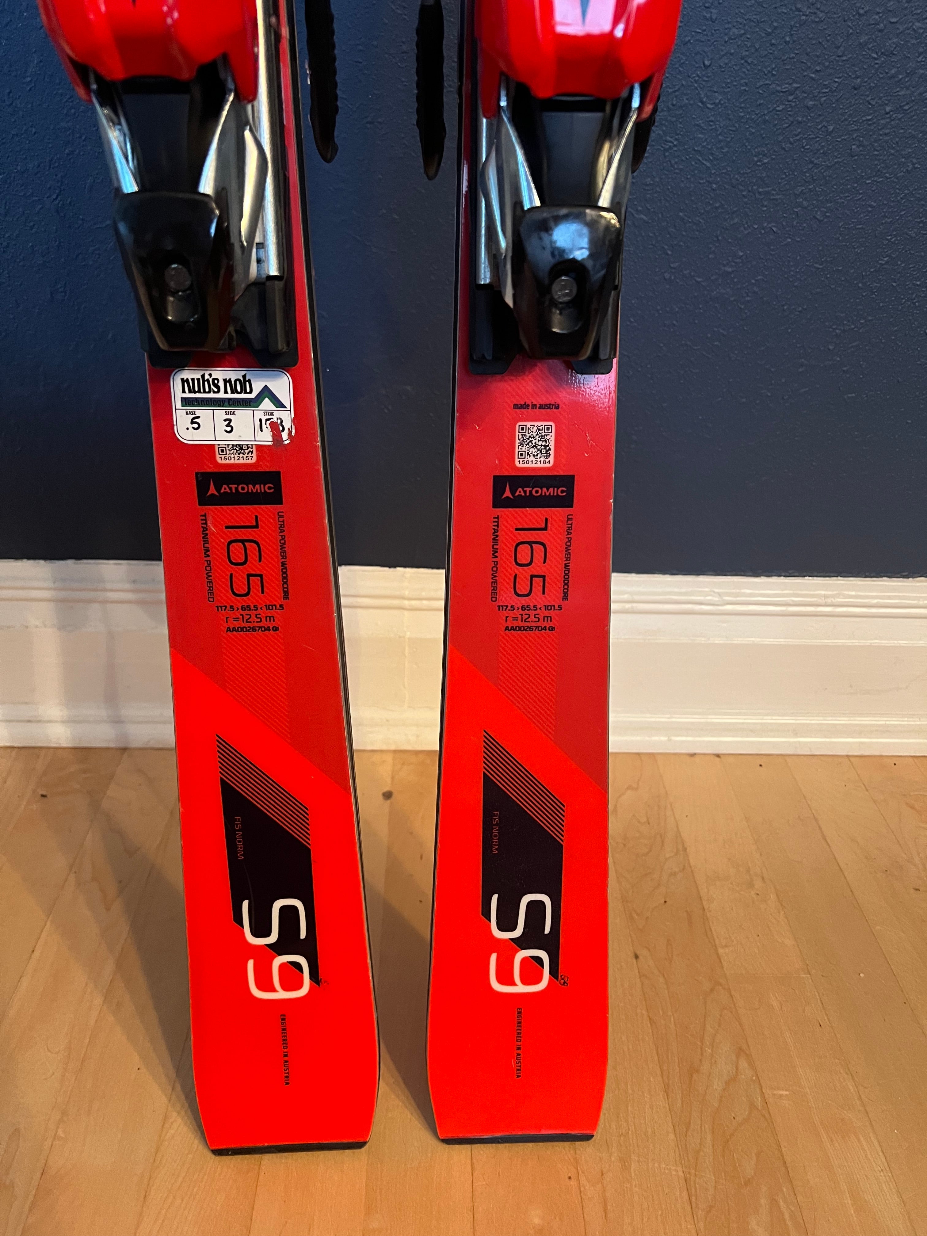 Men's 2019 Atomic Redster S9 FIS M Skis, 165 cm | SidelineSwap