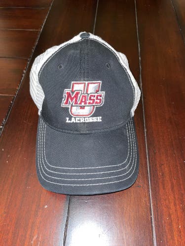 2 UMass Lacrosse Hats