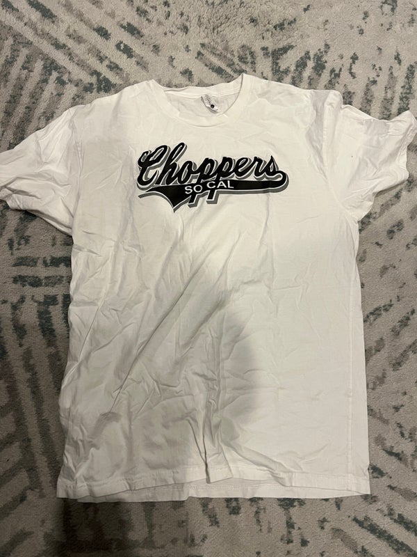 So Cal Choppers White T-Shirt Adult Large