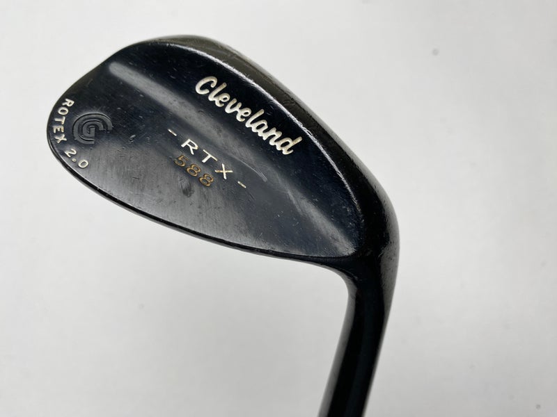 Cleveland 588 RTX 2.0 Black Satin 56* 12 True Temper Dynamic Gold Wedge Steel RH