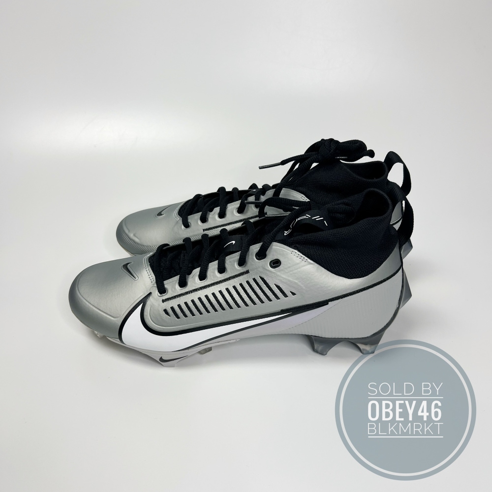 Nike Vapor Edge Pro 360 2 Grey Black Football Cleats