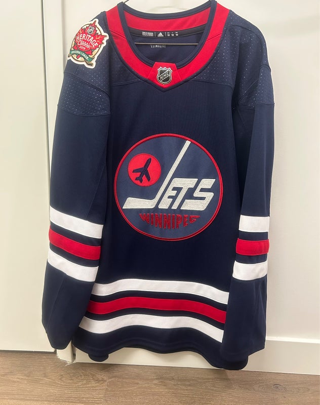 Adidas Winnipeg Jets Patrick Laine#29 NHL Hockey Jersey Navy Size 52 Men  191026298103