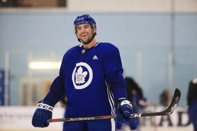 Toronto maple leafs adidas practice jersey