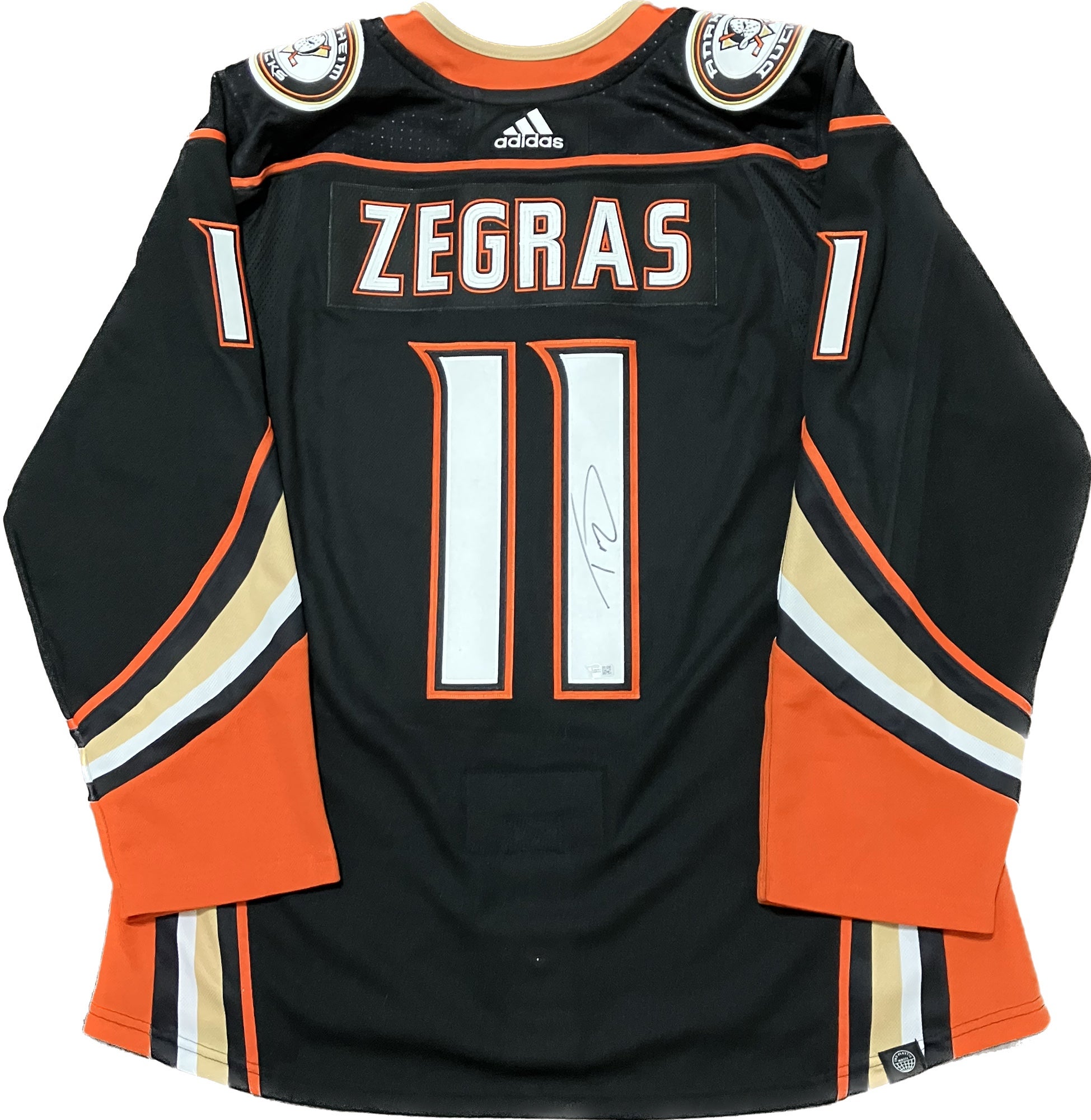 Fanatics Branded NHL Women's Anaheim Ducks Trevor Zegras #11 Breakaway Home Replica Jersey, Large, Black