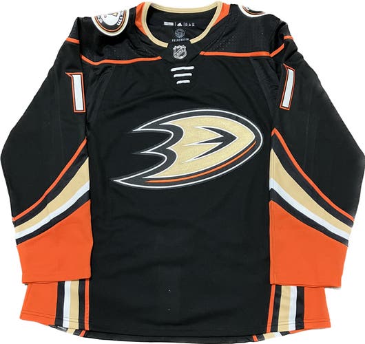 Anaheim Ducks Trevor Zegras Autographed NHL Hockey Jersey Size 54