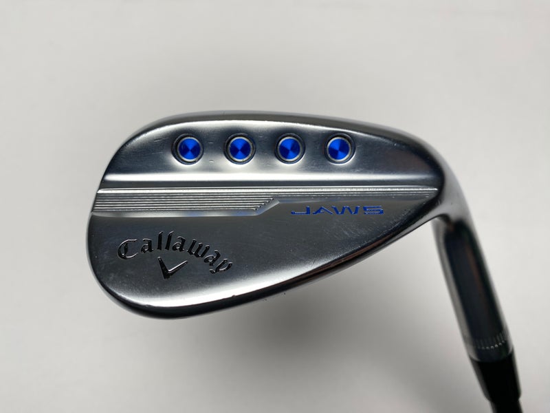 Callaway Jaws MD5 Platinum Chrome 58* 10 S-Grind Project X Catalyst 6.0  Wedge RH