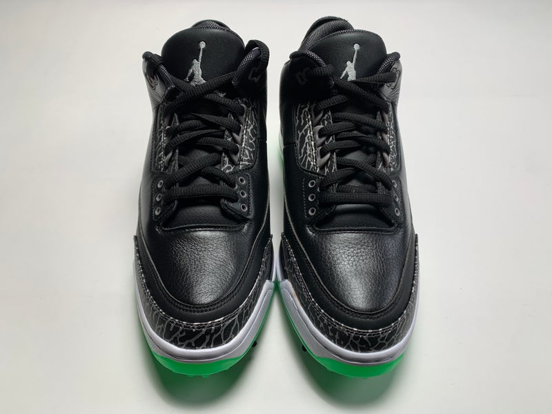 Jordan 3 G Golf Shoes Black Men's SZ 9 (AJ3783-001) | SidelineSwap