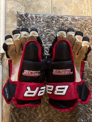 NAHL NJ Titans Bauer Hockey Gloves