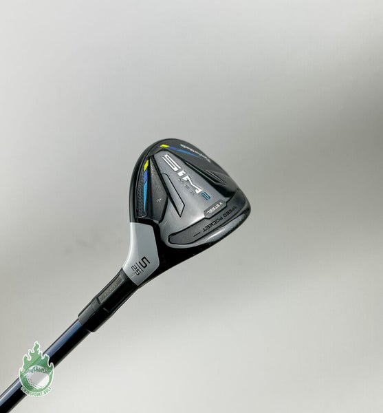 Used RH TaylorMade SIM 2 MAX 5 Hybrid 25* Ventus 6-R Regular Graphite Golf Club