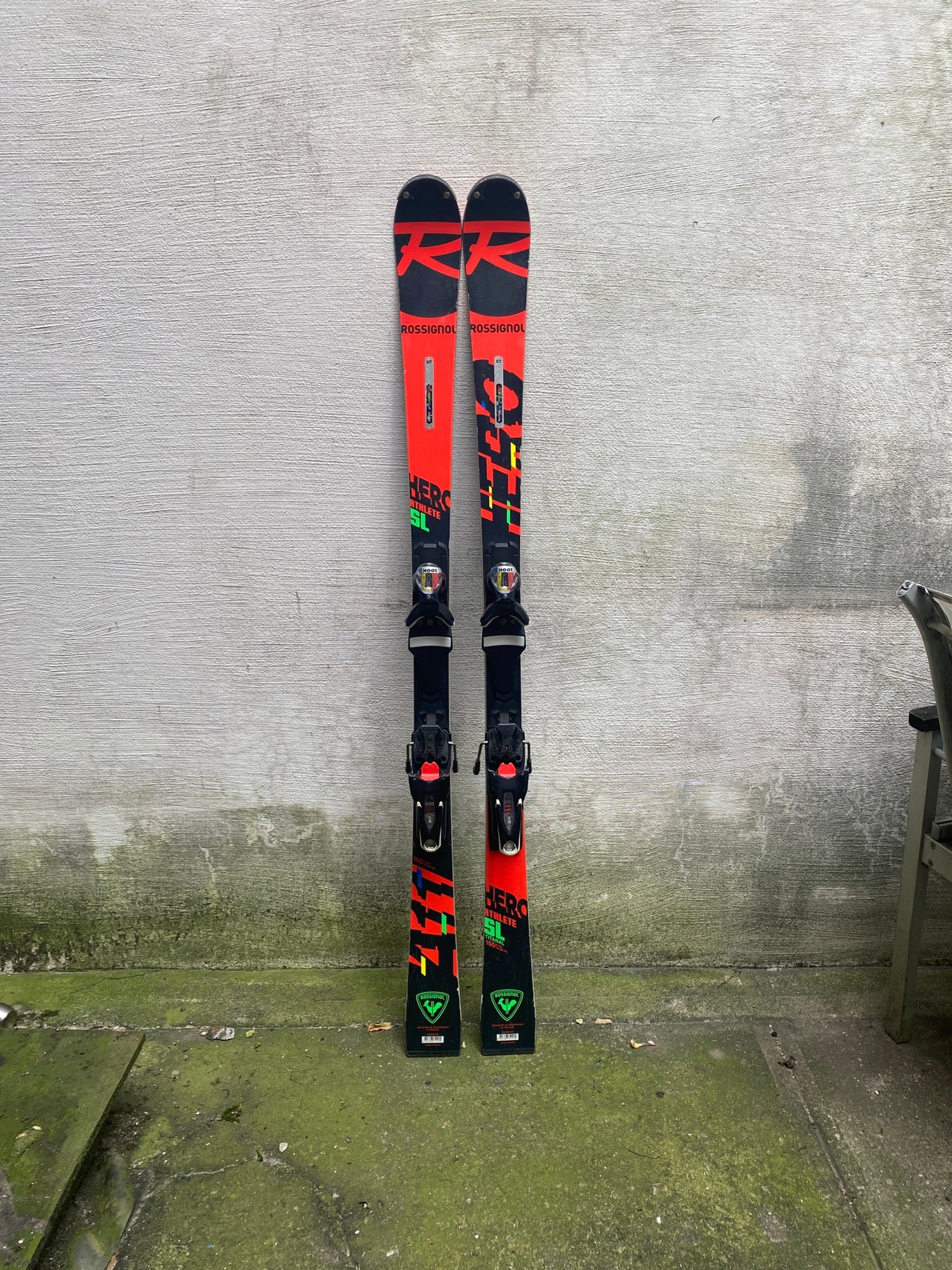 2022 Rossignol Hero Athlete SL (R22) 150 cm Race Skis W/ Look SPX