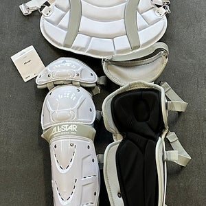 New All-Star Heiress CKW-H-M Catcher's CP + LG Combo White