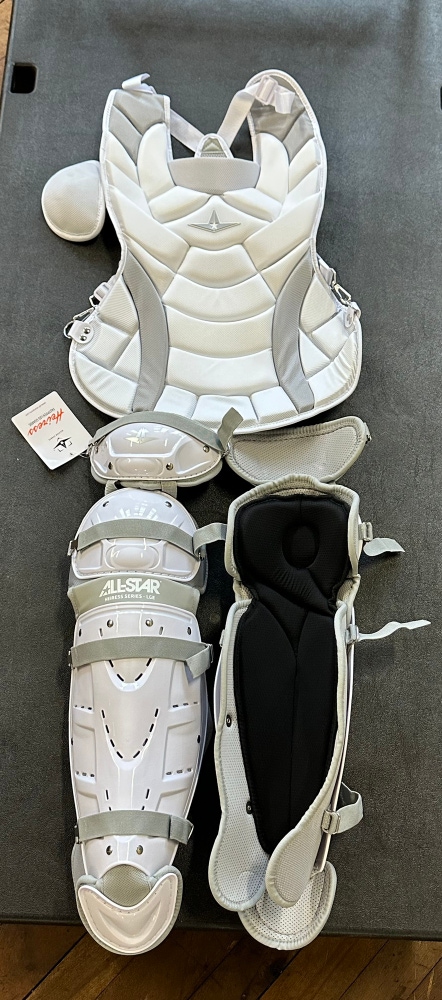 New All-Star Heiress CKW-H-L Catcher's CP + LG Combo White