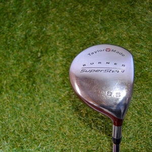 TaylorMade	Burner SuperSteel	9.5 Driver	RH	43.5"	Steel	Stiff	New Grip