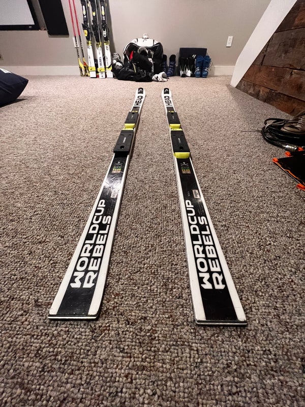 Used HEAD Racing 188 cm World Cup Rebels i.GS RD Skis Without Bindings