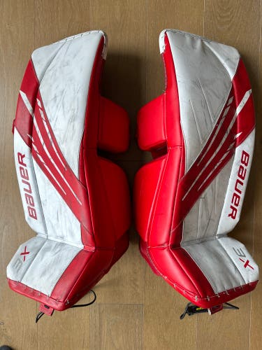 30" Bauer Vapor 3X Goalie Leg Pads