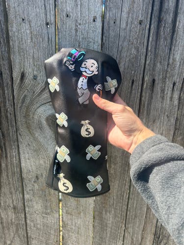 Monopoly man driver headcover