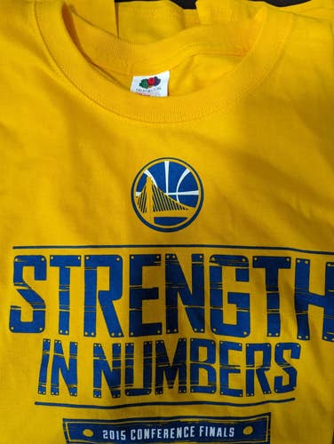 New XL Men's Golden State Warriors "Strength in Numbers" T-Shirt