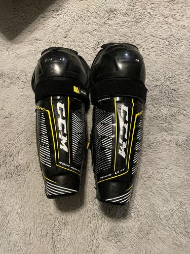 Used CCM 15" Tacks Shin Pads