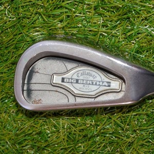 Callaway	Big Bertha X-12 Irons	6 Iron	RH	37.5"	Steel	Stiff	New Grip