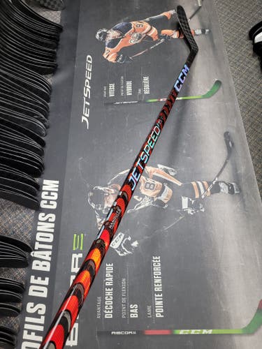 P28 | 75 Flex NEW! Senior CCM Left Hand JetSpeed FT5 Pro Hockey Stick P28 Pro Stock