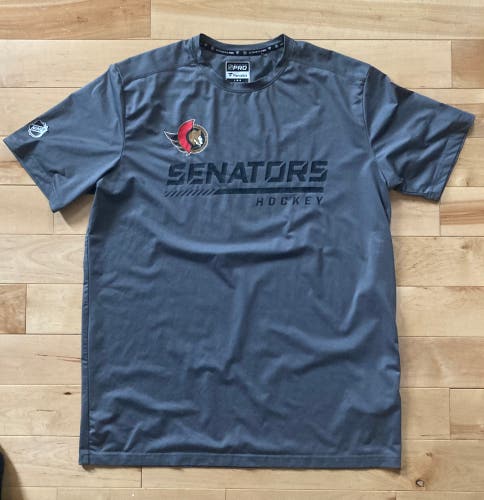 Ottawa Senators NHL Pro Stock TEAM ISSUED shirt Training Large