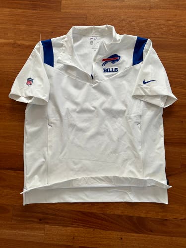 Buffalo Bills Josh Allen Nike On-Field 1/4 Zip XL Team Player Issue