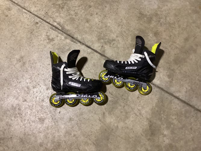 Used Bauer RS Inline Skates Regular Width Size 8