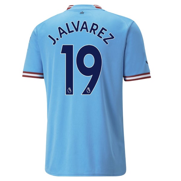 Julian Alvarez Manchester City 23/24 Soccer Home Jersey