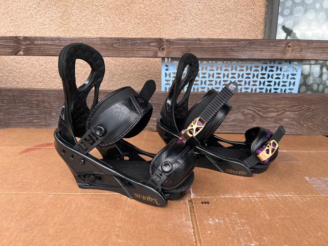 Women's Medium Burton All Mountain Stiletto Snowboard Bindings