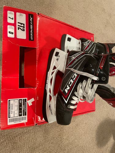 CCM FT2 Size 7 Skates Used